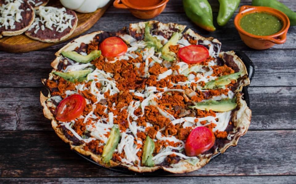 Tlayuda de Oaxaca