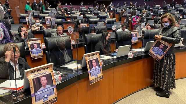 Senadores de Morena exponen a Ricardo Anaya como prófugo de la justicia/ Leticia De la Rosa