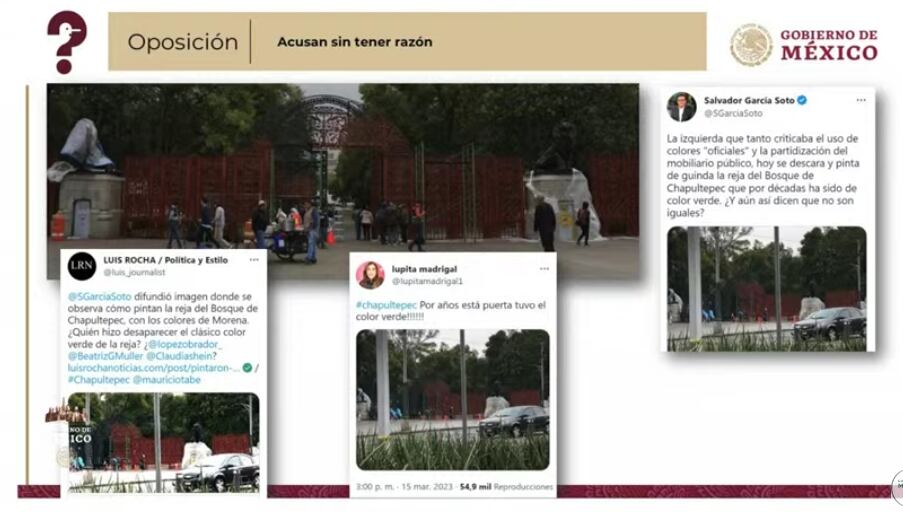 Quién es quién en las mentiras de la semana de hoy 22 de marzo