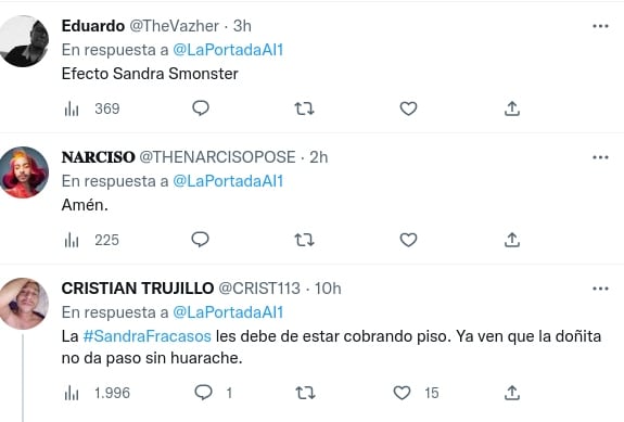 Fans de La Casa de los Famosos creen que Sandra Smester tiene la culpa de la crisis del reality