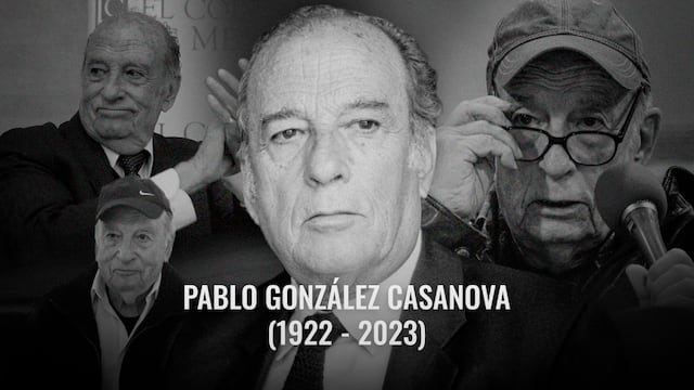 Pablo González Casanova, sociólogo y ex rector de la UNAM, muere a los 101 años.