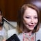 Laura Itzel Castillo se despide de la Presidencia del Senado y felicita a Higinio Martínez