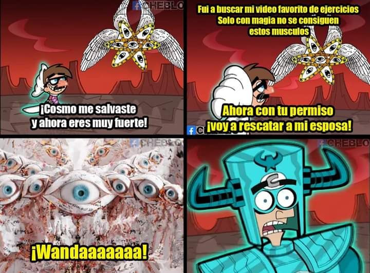 Los memes de la verdadera forma de Cosmo y Wanda de Los Padrinos ...