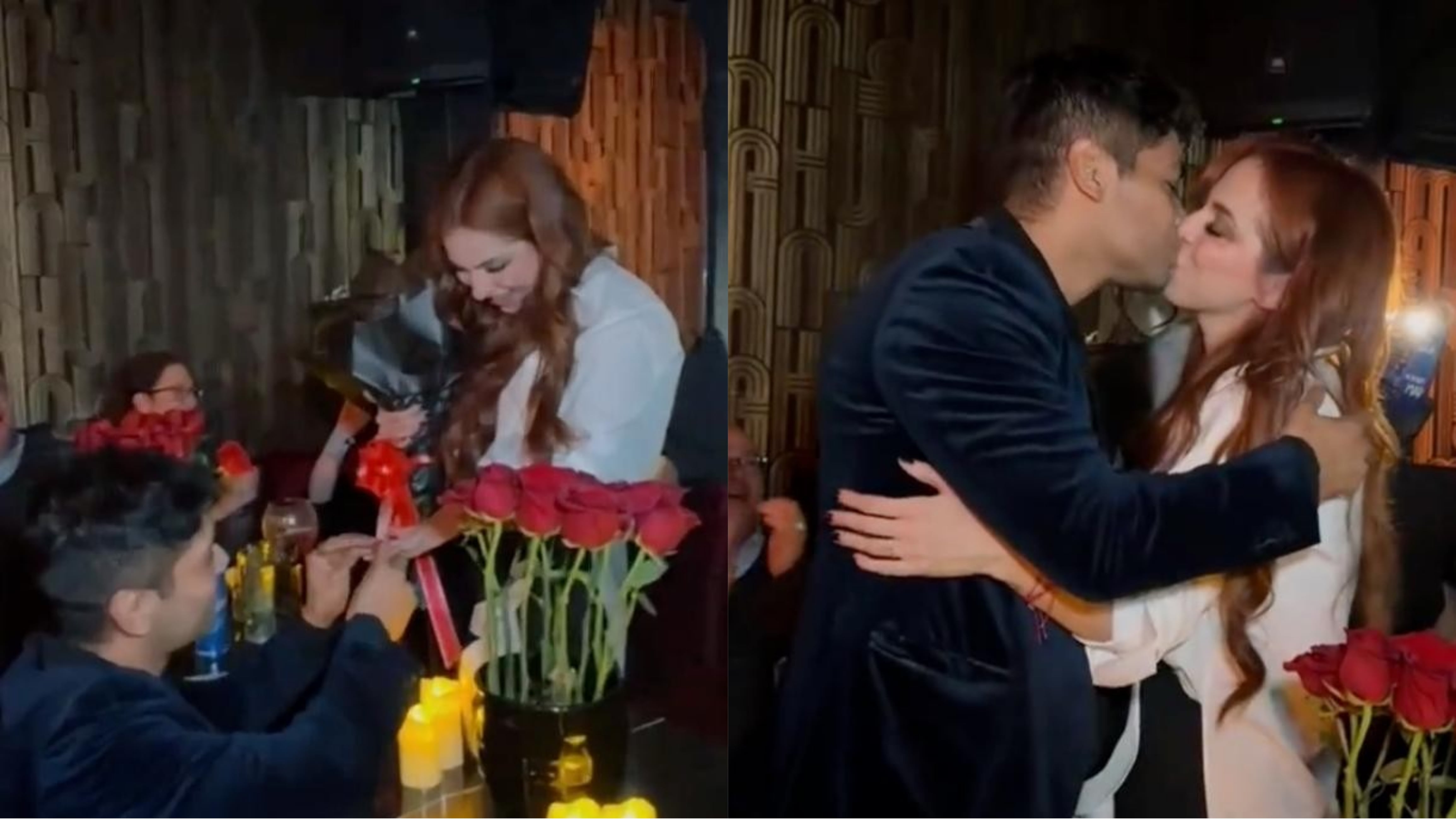 Paty Cantú se nos casa: Así le entregó el anillo su novio, el actor Christian Vázquez (VIDEO)