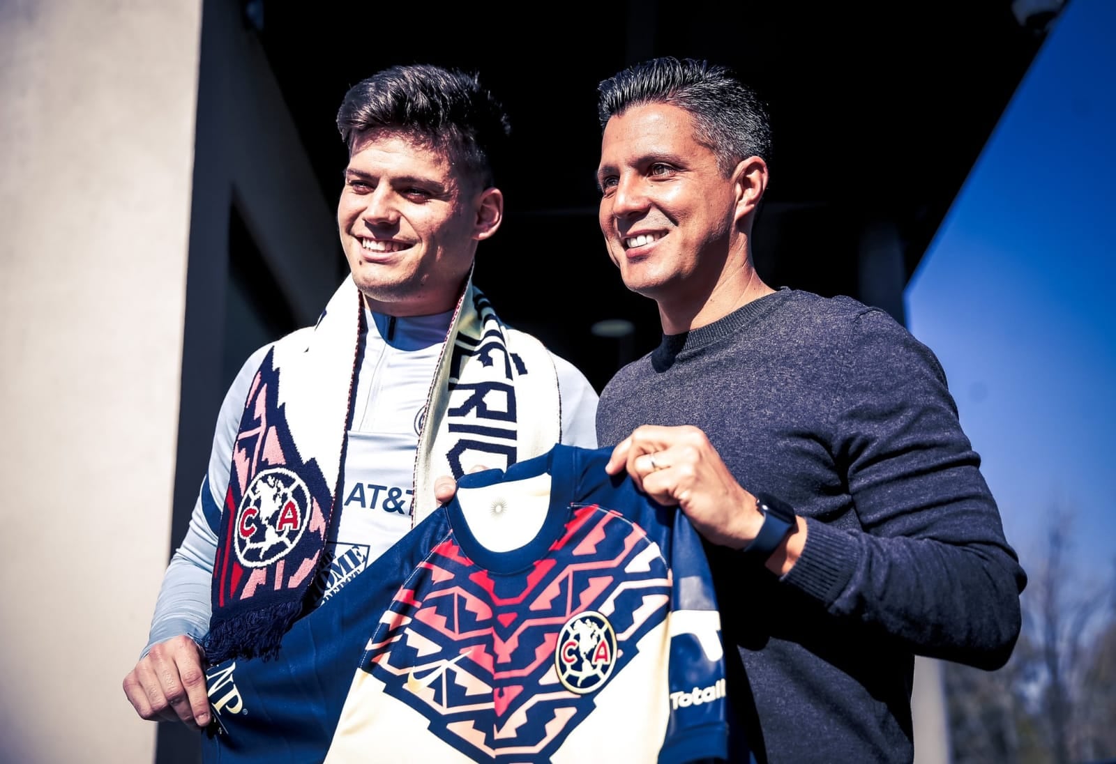 Diego Ramírez presentó a Jorge Meré en el América