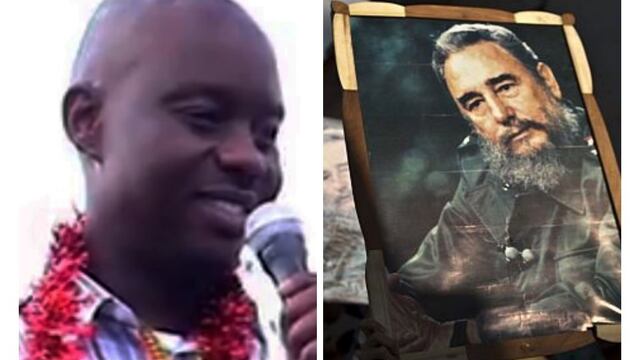 Fidel Castro Odinga y Fidel Castro Ruz. Foto: Especial