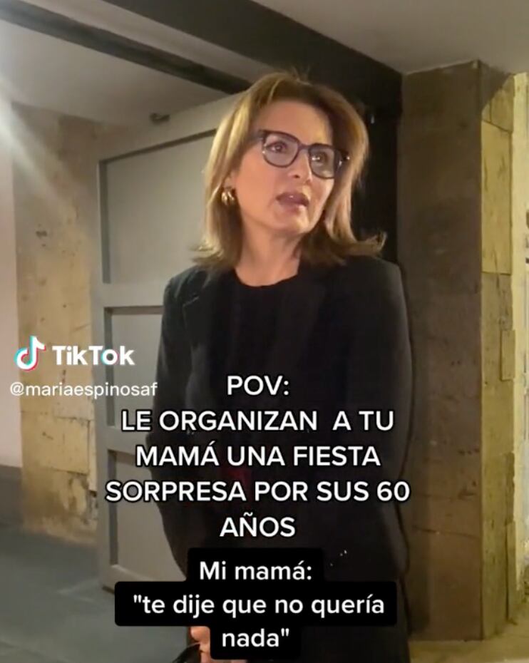 Mamá reacciona mal a su fiesta de cumpleaños sorpresa