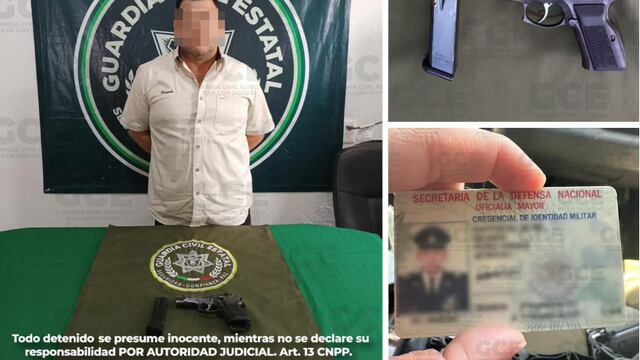 San Luis Potosí detiene de 4 hombres en la Huasteca