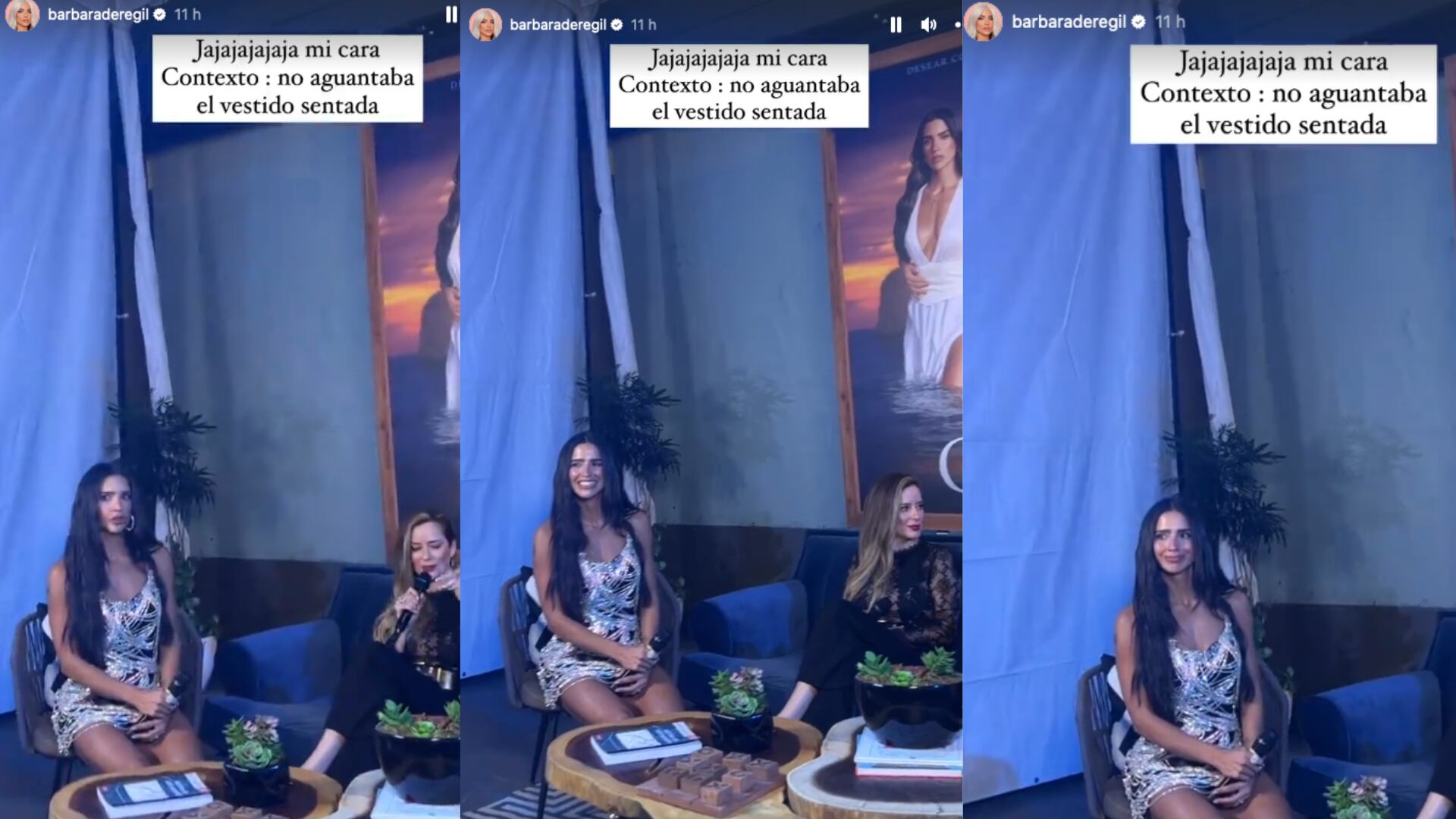 Bárbara de Regil con su ajustado vestido en premiere de Cabo.