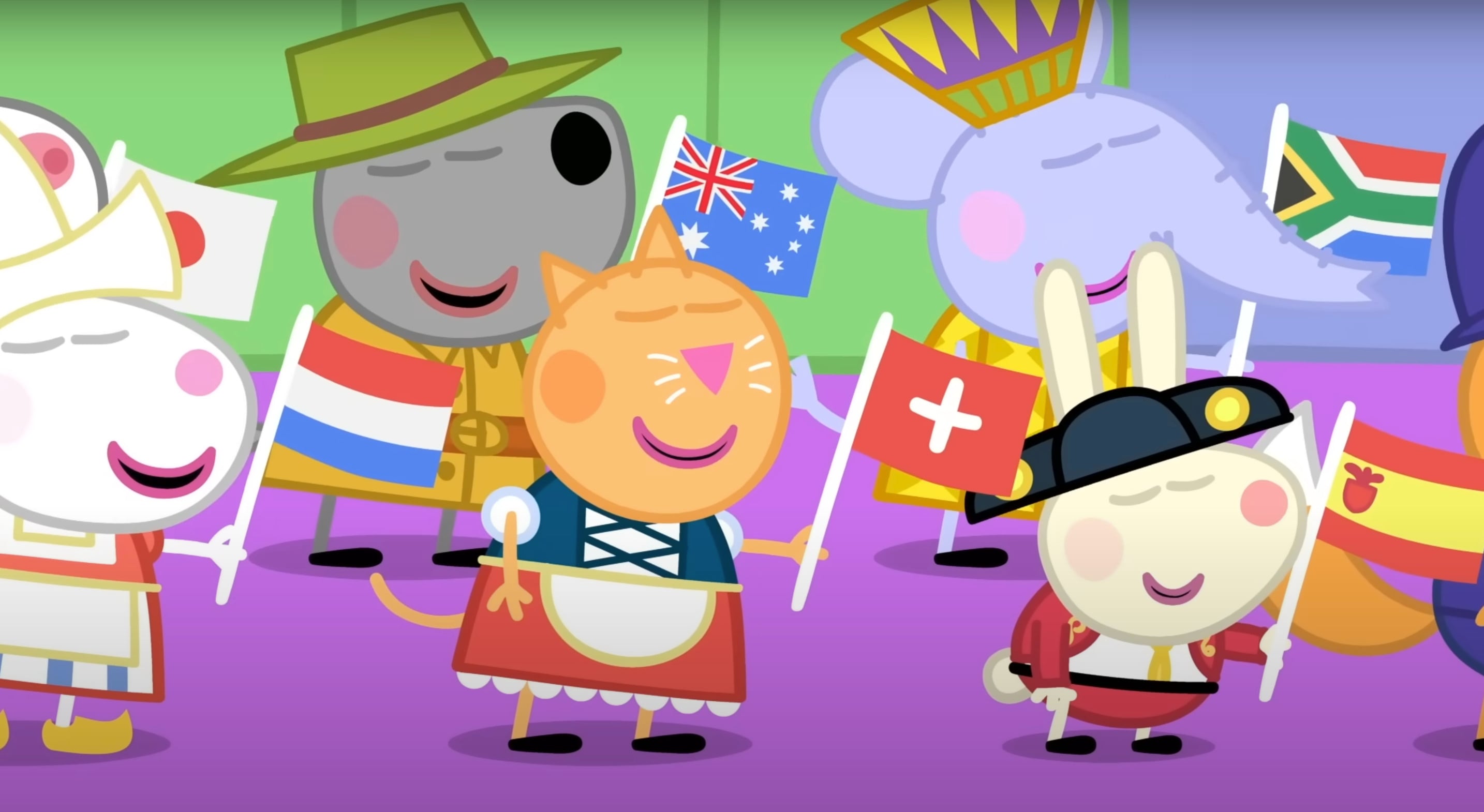 Capítulo de la canción de Peppa Pig por el Día Internacional de la Paz