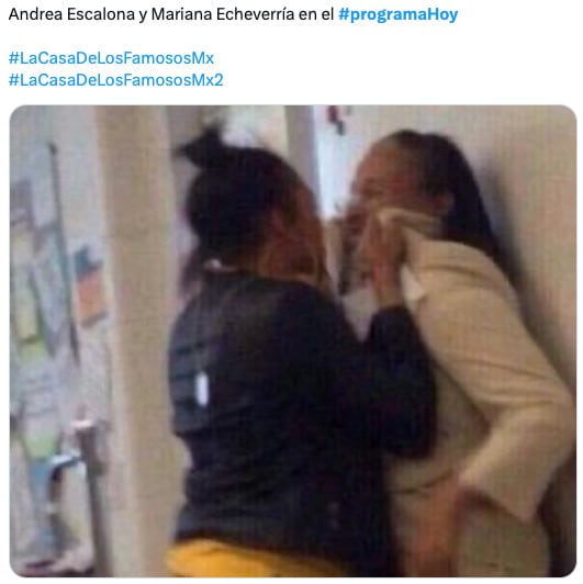 Los memes de Mariana Echeverría en Hoy