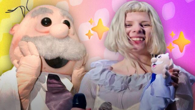 Dr. Simi no olvidó a Aurora y le llegó con un kit de peluches a su concierto (VIDEO)