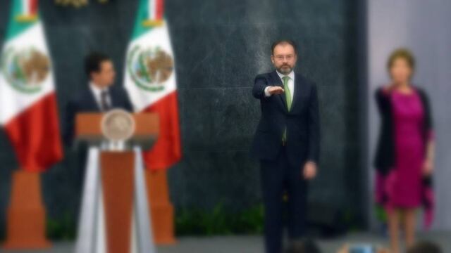 Luis Videgaray, asume como nuevo titular de SRE