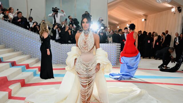 Kim Kardashian en la MET Gala 2023