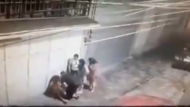 Mujer golpeada en Toluca