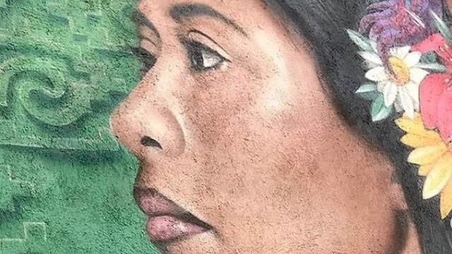 Mural de Yalitza Aparicio en CDMX