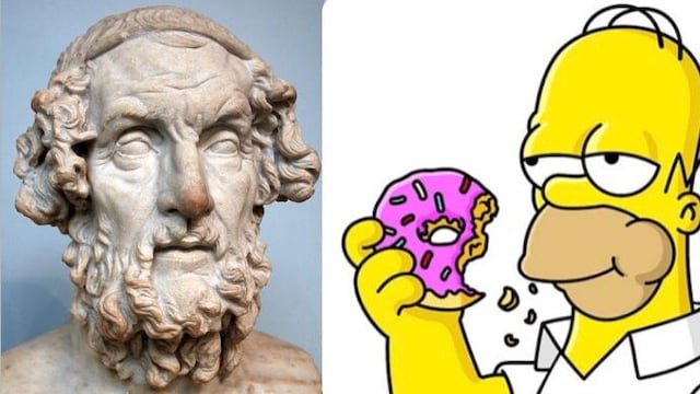 Homero el poeta-Homero Simpson