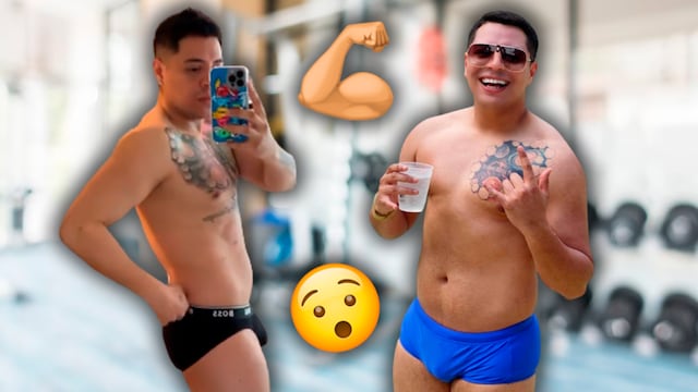 Eduin Caz bajó 20 kilos