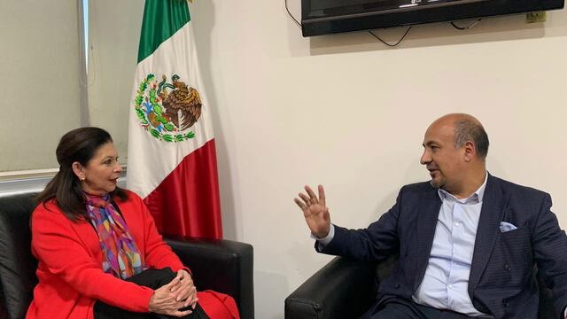 María Teresa Mercado. Agradecimiento a AMLO.