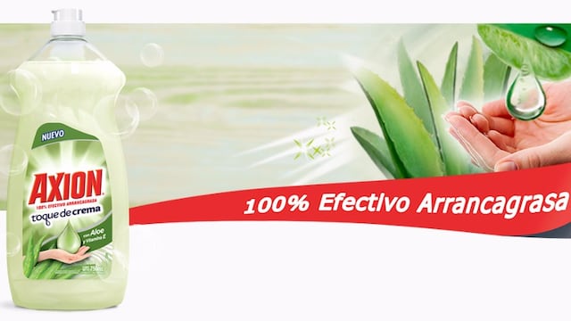 Retiran detergente líquido de Axion