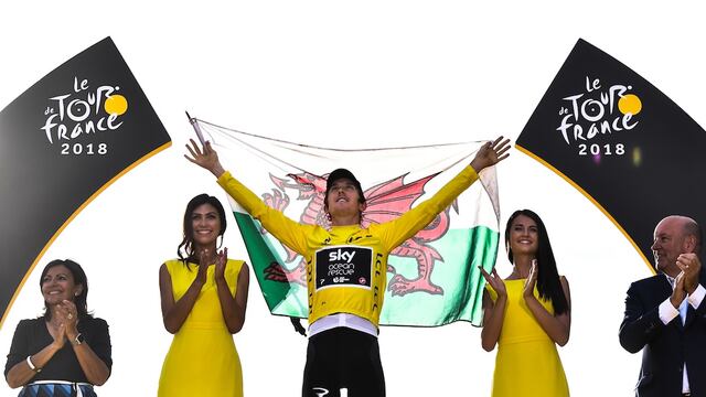 Thomas ganó el Tour de Francia por primera vez en su carrera