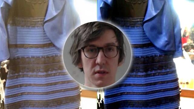 Keir Johnston, el creador del vestido azul con negro o dorado con blanco