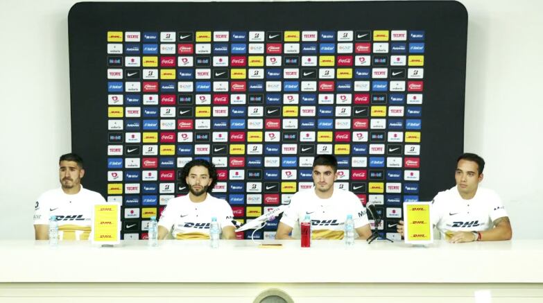 Presentación de los refuerzos de Pumas