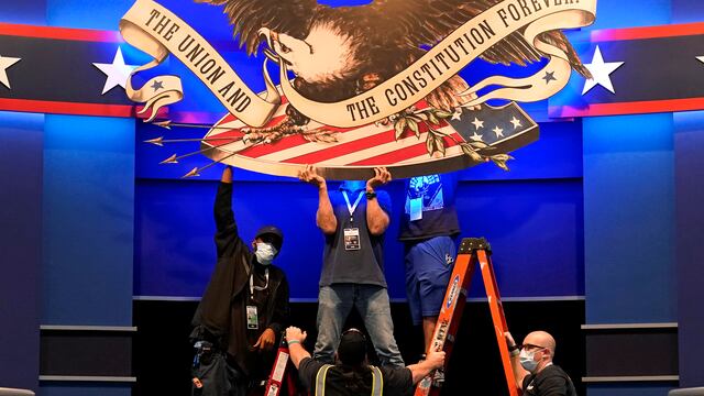 Debate presidencial en EU.