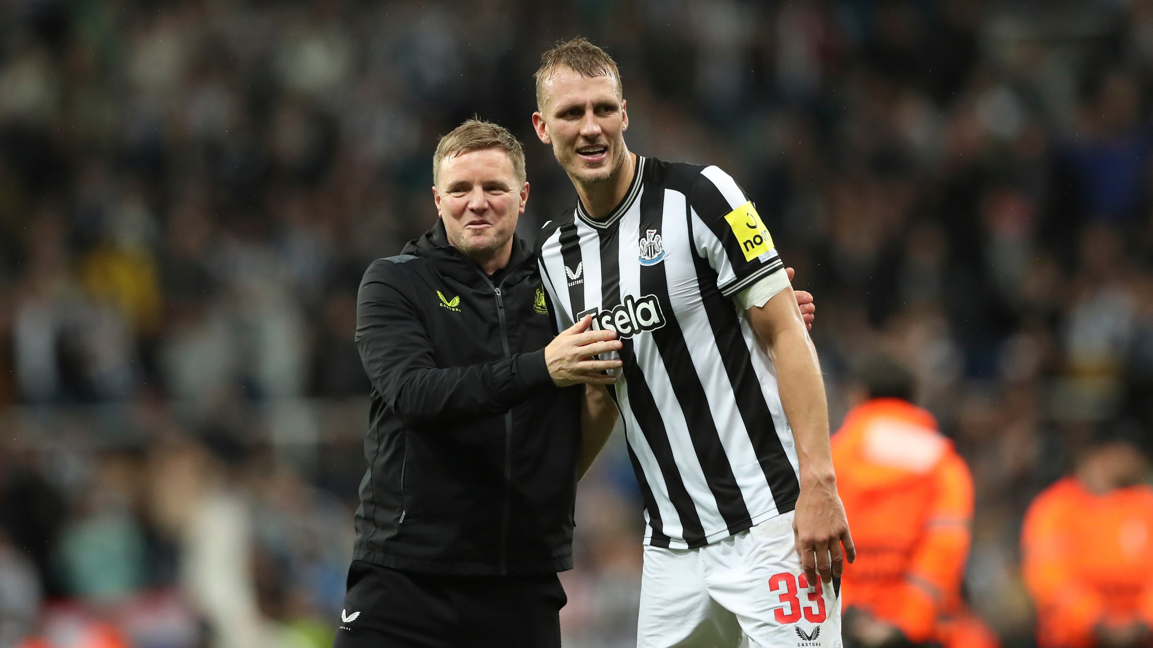 Dan Burn, defensa del Newcastle.