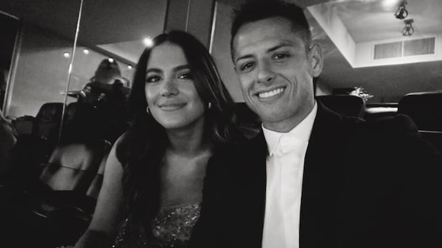 Javier “Chicharito” Hernández y Sarah Kohan