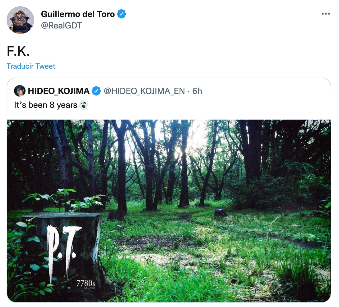 Guillermo del Toro sobre P. T.