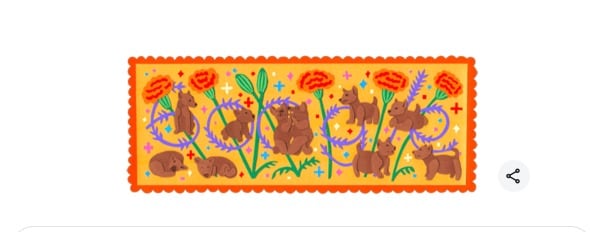 Nuevo Google Doodle de Día de Muertos 2024