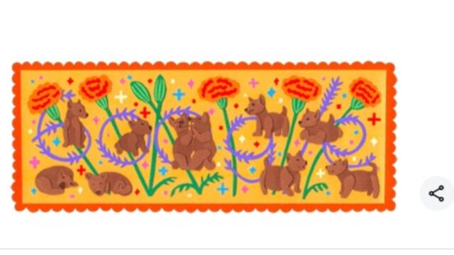 Nuevo Google Doodle de Día de Muertos 2024