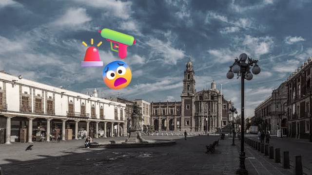Balacera en Plaza de Santo Domingo
