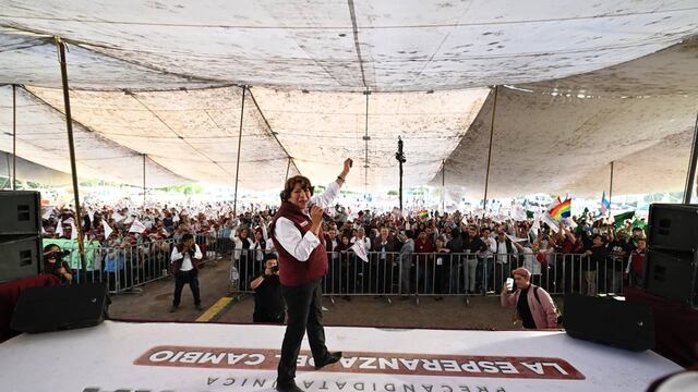 Delfina Gómez, precandidata única de MORENA para las elecciones 2023 en el Estado de México