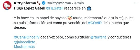 Críticas a Hugo López-Gatell