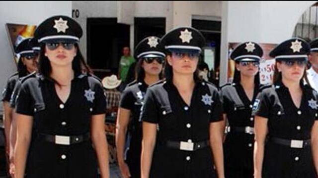 Grupo Femenil de Policía en Querétaro