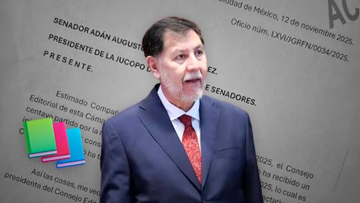 Fernández Noroña renuncia al Consejo Editorial del Senado por falta de presupuesto