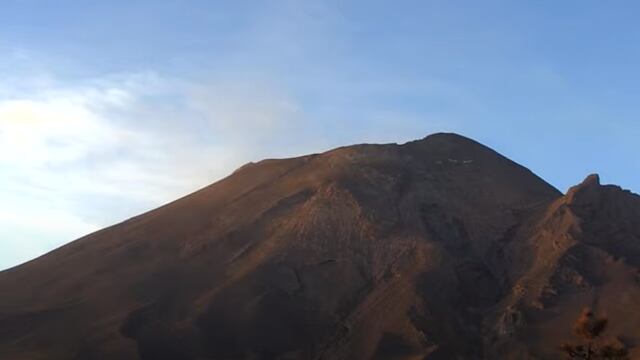 Volcán Popocatépetl el 10 de abril