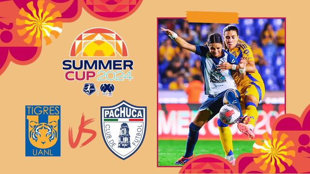 Tigres vs Pachuca en la Summer Cup 2024