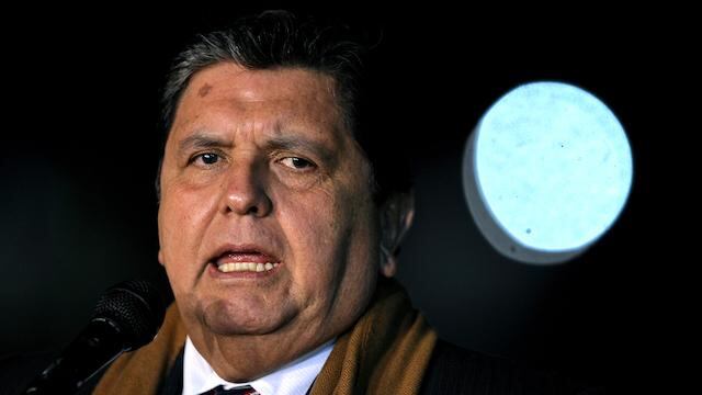 El expresidente de Perú, Alan García.