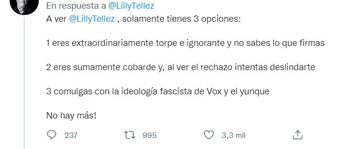 Publicación de Erick Gutiérrez en Twitter
