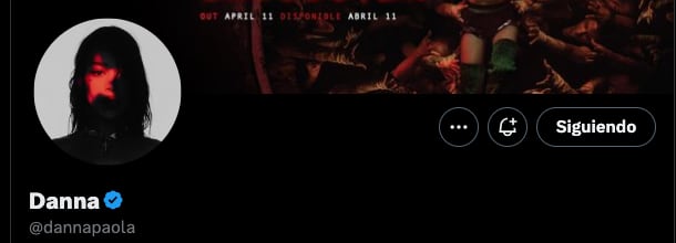 Danna Paola no cambiará su nombre en X porque le piden millones de pesos
