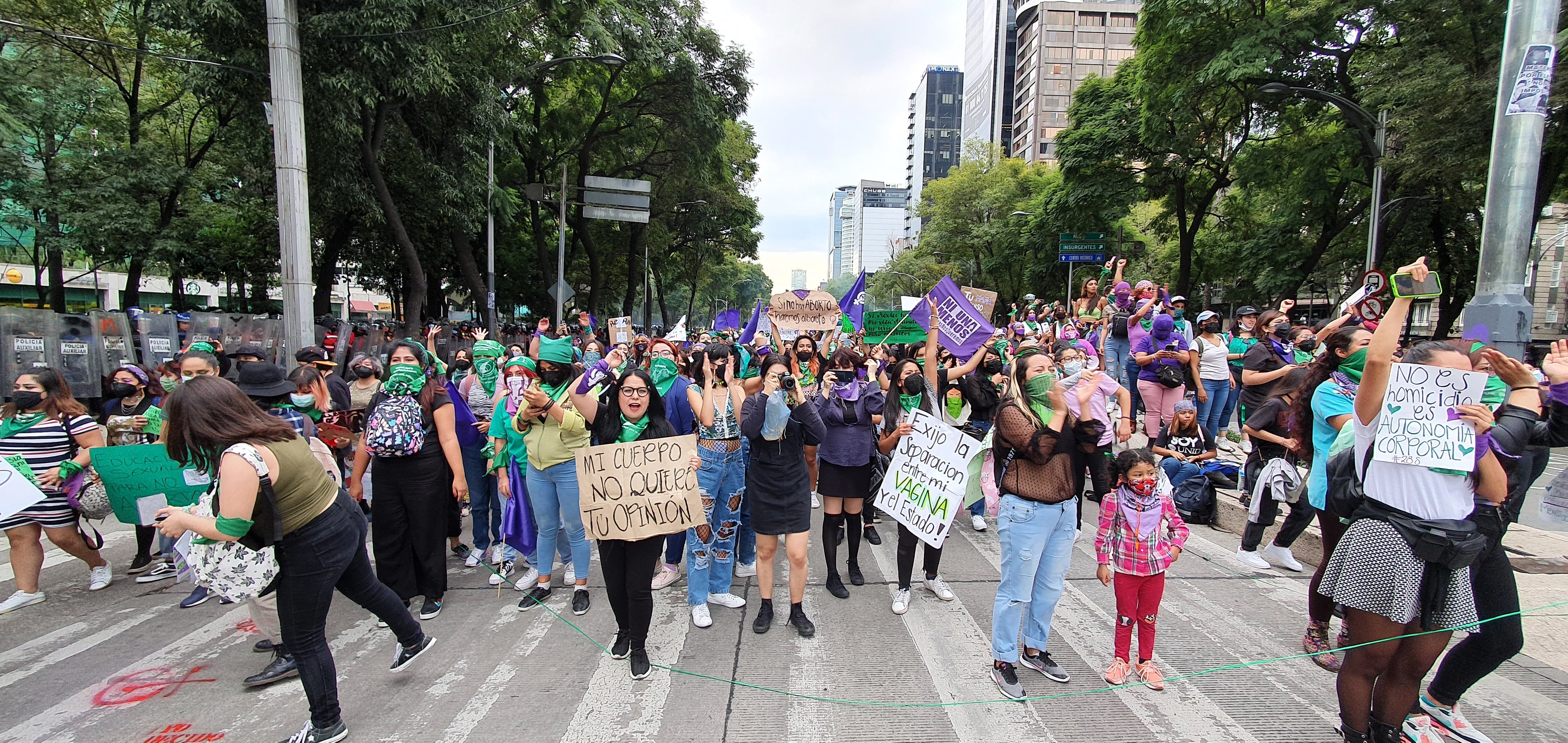 Marcha 28S en CDMX
