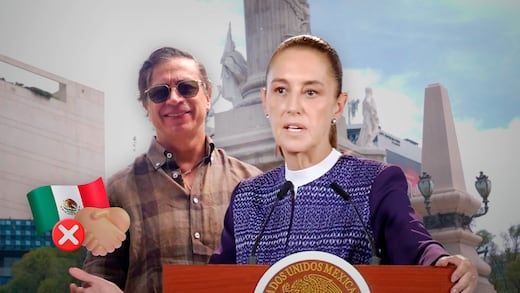 Sheinbaum descarta reunión con Petro durante su visita a México