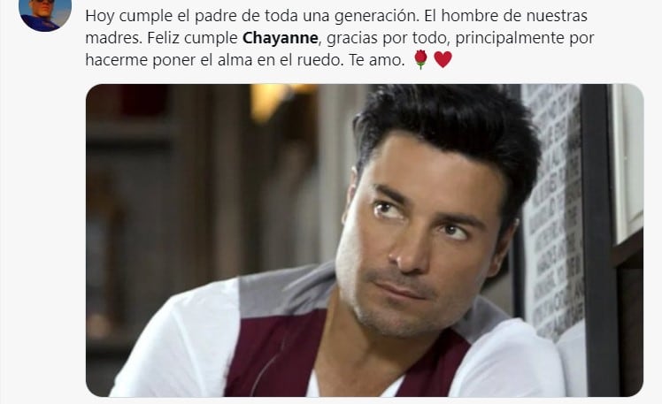 Chayanne se vuelve tendencia en redes por su cumpleaños