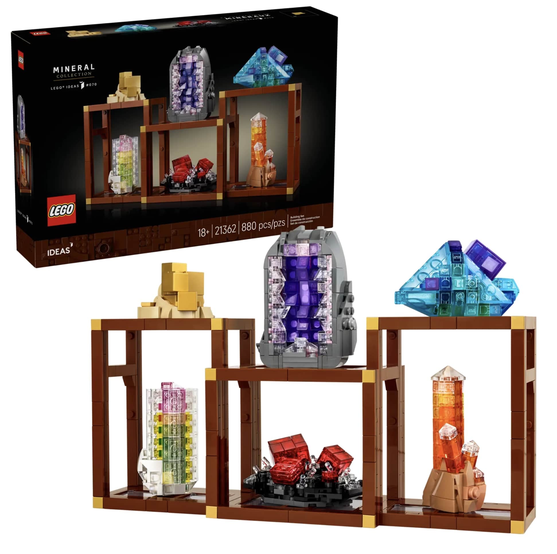 Set LEGO de minerales
