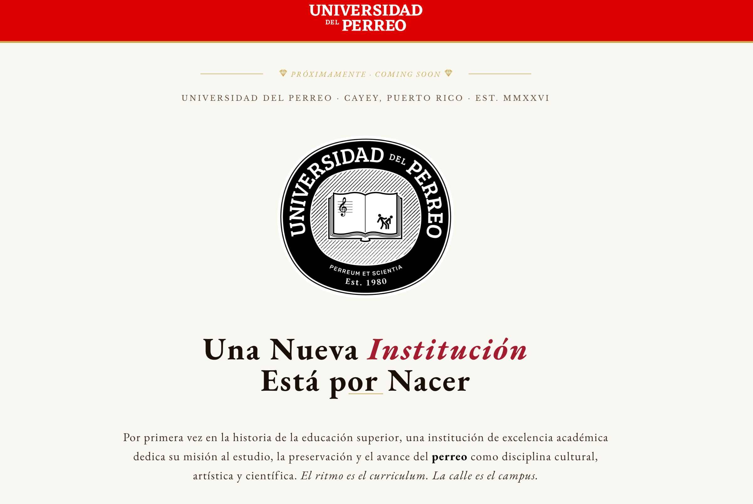 Universidad del Perreo