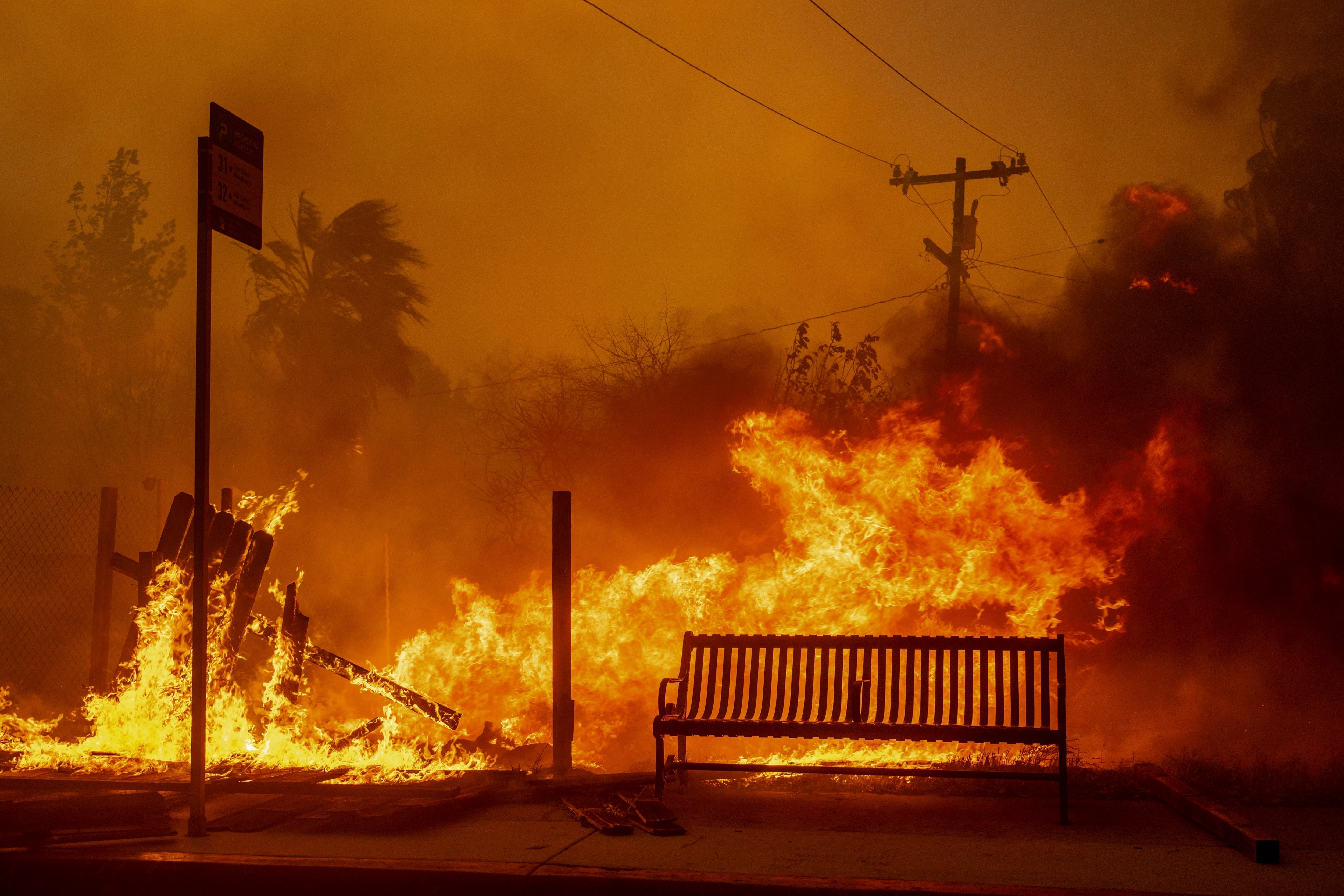 Incendios en California y Los Ángeles
