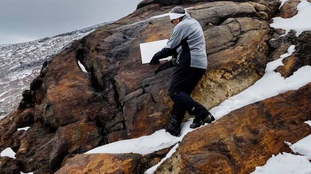 Placa en Iztaccíhuatl